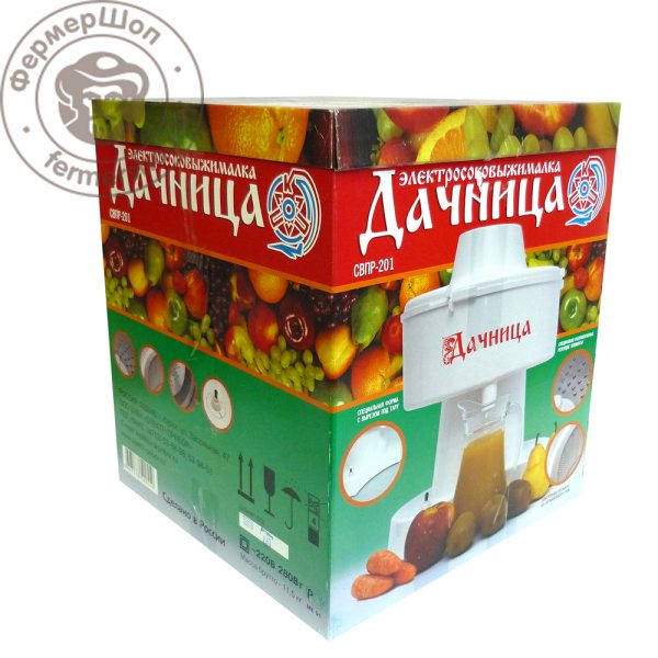 Электросоковыжималка "Дачница" СВПР-201 повышенной производительности